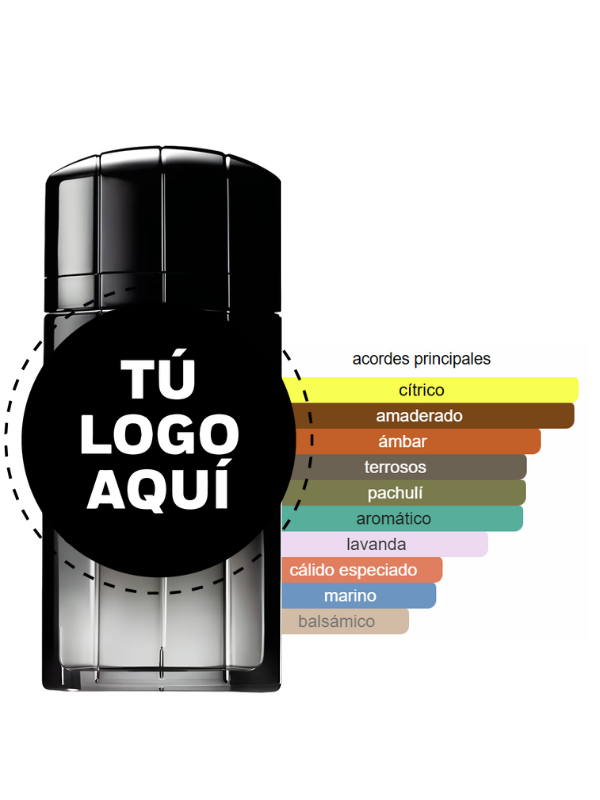 FRAGANCIA INSPIRADA EN BLACK XS L'EXCES