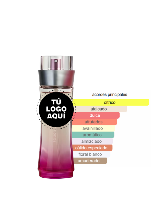 FRAGANCIA INSPIRADA EN LACOSTE TOCUH PINK (PANTERA)