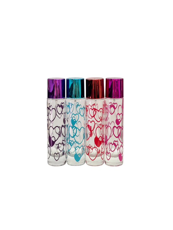 ENVASE ESTAMPADO CORAZÓN 50 ML